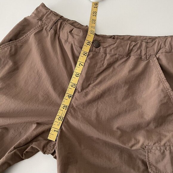 REI Shorts Girls XL (18) Lightweight Cargo Brown Nylon Outdoors Hiking Camping - Picture 9 of 13